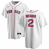 Men's Boston Red Sox #2 Alex Bregman White 2024 Cool Base Stitched Jersey Dzhi,baseball caps,new era cap wholesale,wholesale hats